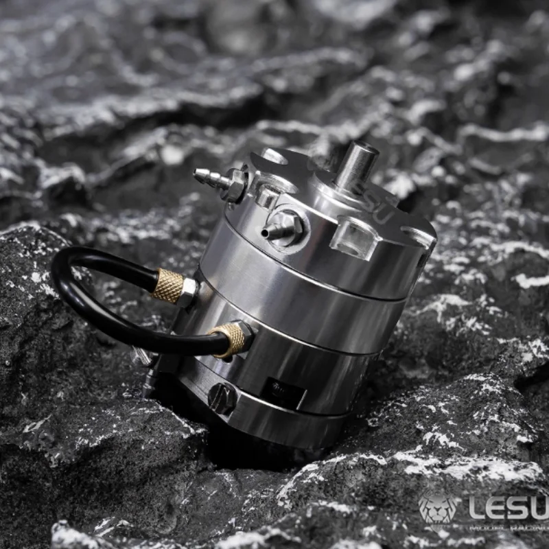 Accessories LESU 270° Hydraulic Rotary Motor Oil Slip Ring Spare Parts For Nooxion Specialty 1/14 RC Car Truck Model Parts