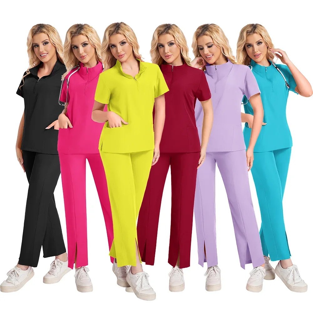 Operating Room Wholesale Medical Uniform Scrubs Hospital Working Scrubs Set Medical Supplies Nurse Dental Surgery Suit Workwear