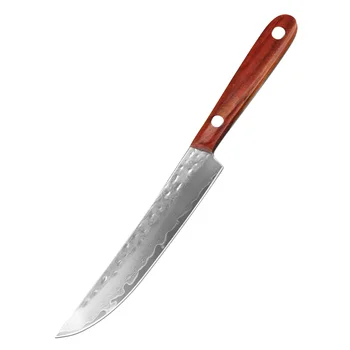 Professional Kitchen Knives Chef Cleaver Meat Wood Handle Japanese Damascus Steel Knife…