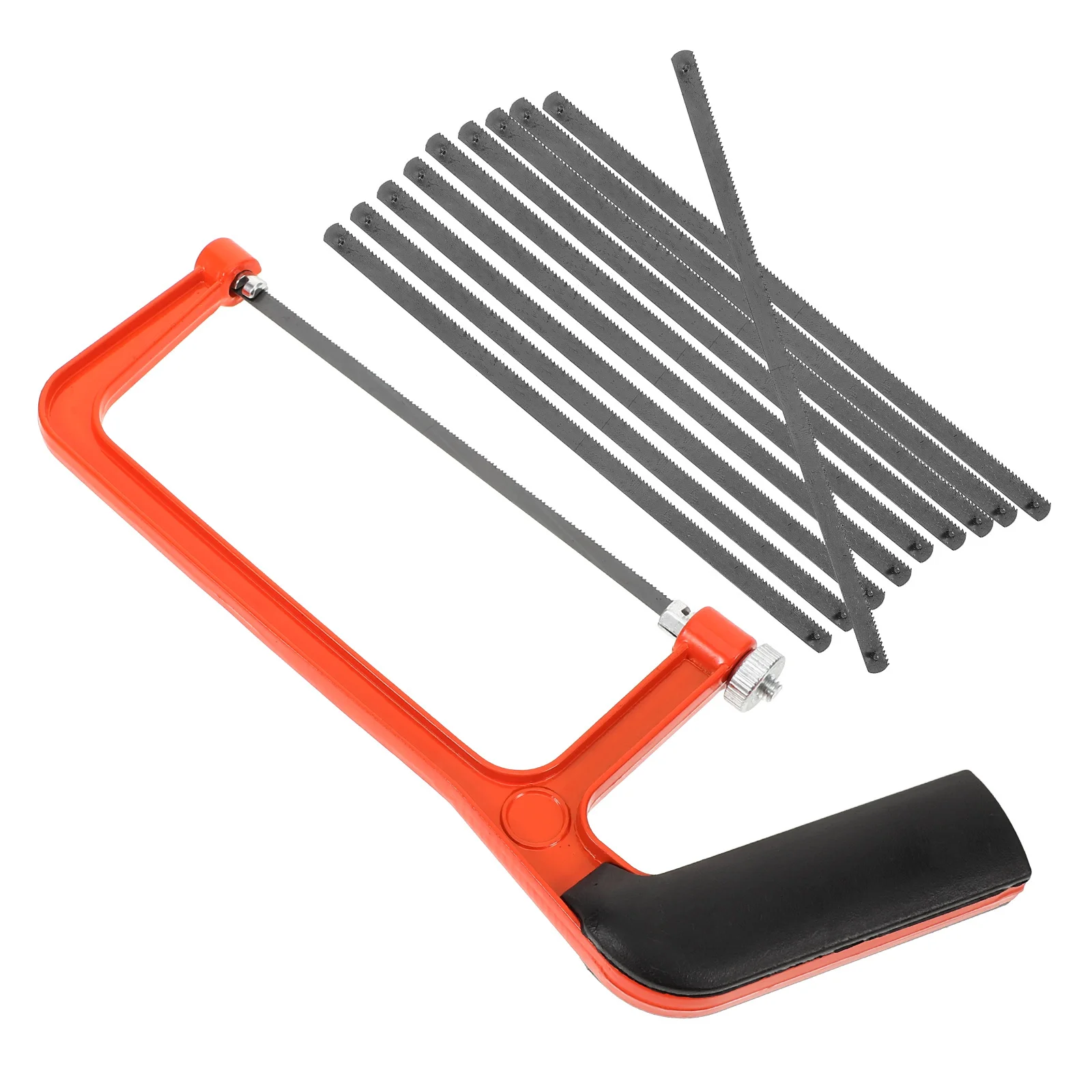 1 set Mini Saw Portable Wood Cutting Bow Saw Ergonomic Handle Adjustable Bowsaw Small Hacksaw -Shape Bowsaw Woodworking