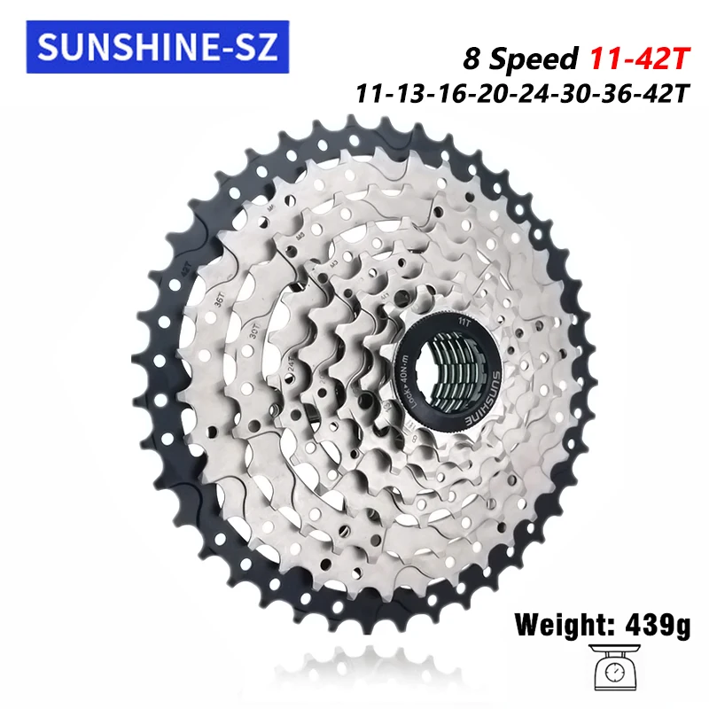 LTWOO T3 MTB Bike Transmission Kits 8 Speed Damping System Rear Derailleur X8 Chain SUNSHINE 36T/40T/42T Cassette Bicycle Parts