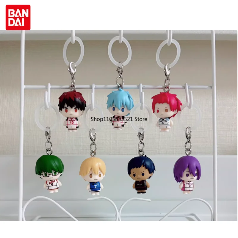 

BANDAI Kuroko's Basketball Gashapon Toys Kuroko Tetsuya Kagami Taiga Aomine Daiki Фигурки Капсульные игрушки Брелок