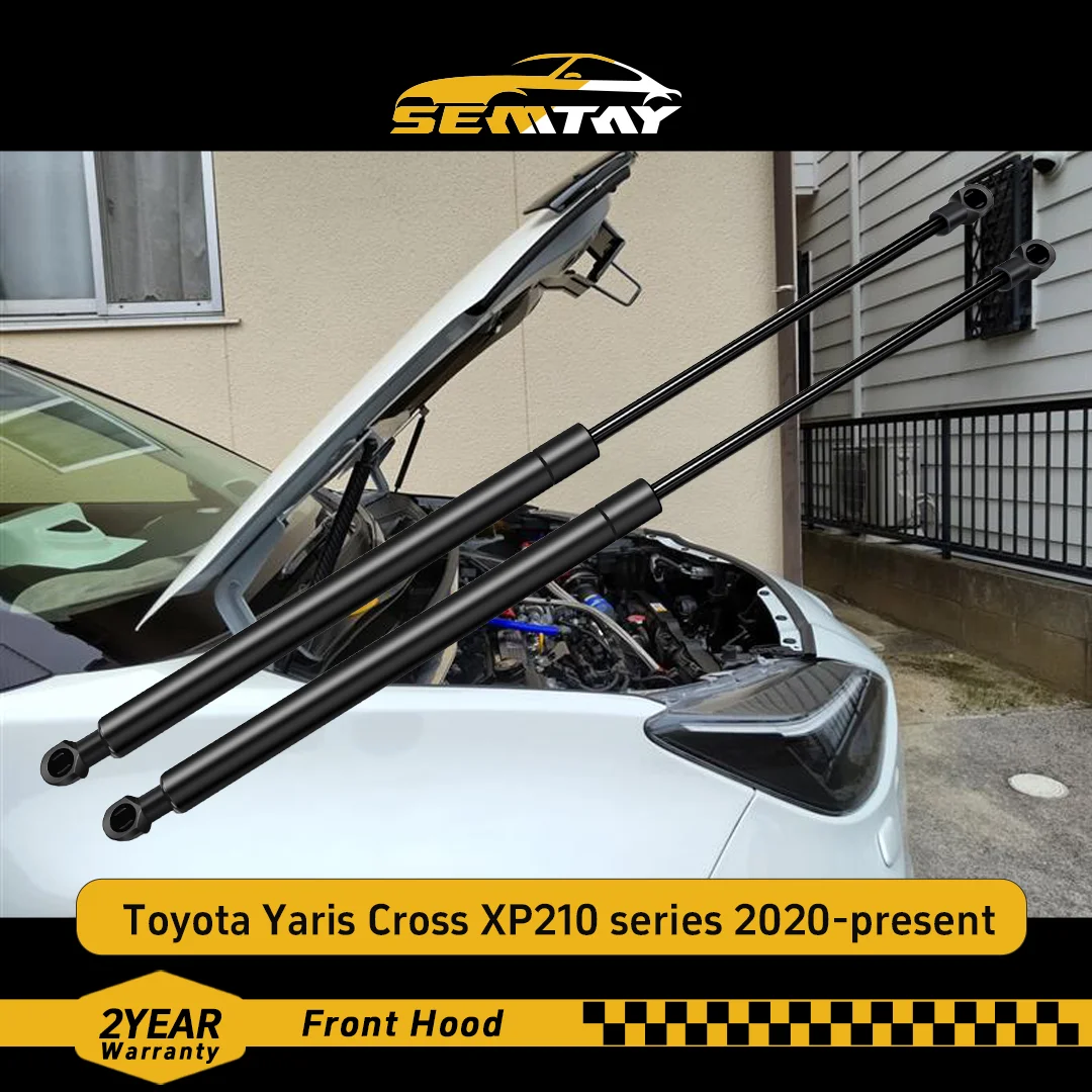 

Стойки капота SEMTAY для Toyota Yaris Cross XP210 series 2020-настоящее время поддержки подъема капота, пружинный амортизатор