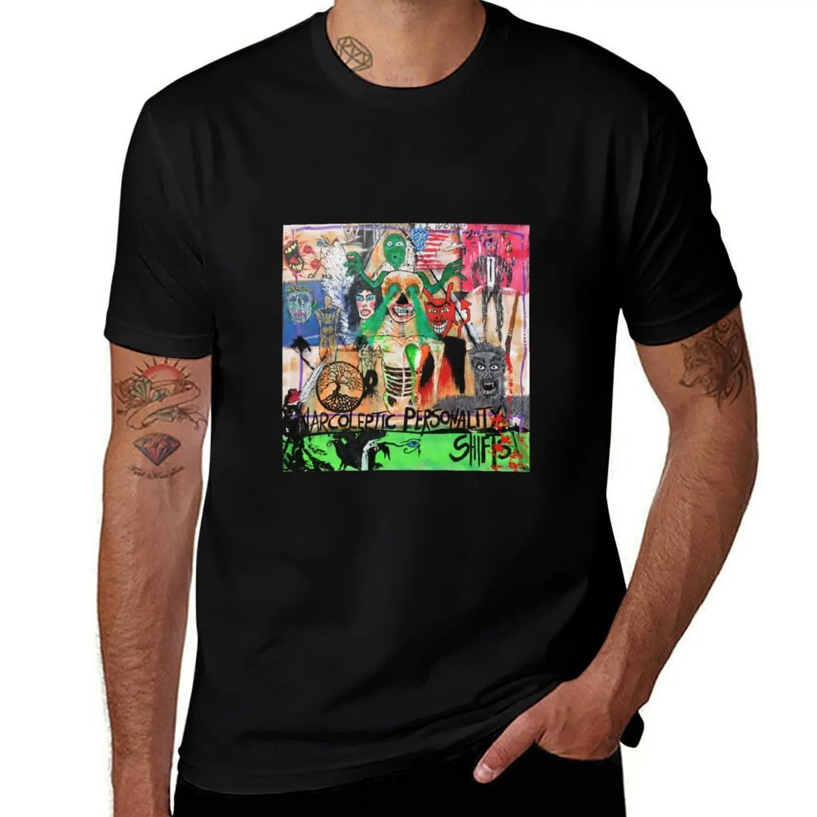 Narcoleptic personaility shifts T-Shirt Odor Resistant Short Sleeve Top T-Shirt