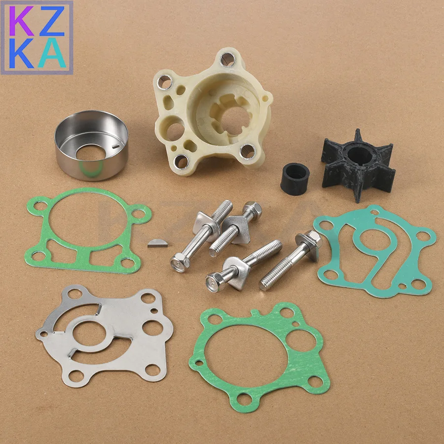 

Ремкомплект крыльчатки водяного насоса с корпусом 6H4-W0078 для подвесного двигателя Yamaha 2T 40HP 50HP 6H4-W0078-00-00 6H4-W0078-A0 18-3429