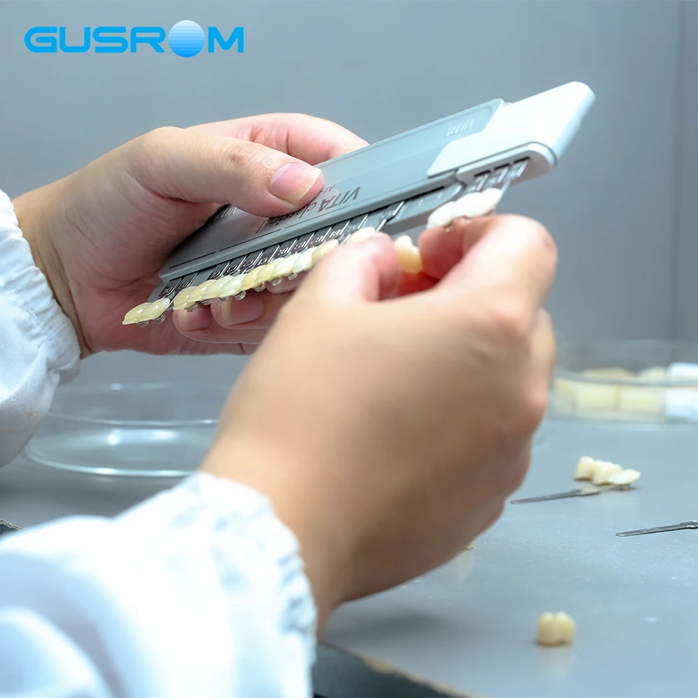 GUSROM UT الأبيض زركونيا كتلة 98 مللي متر عالية شفافة الأسنان زركونيا القرص ل CAD/CAM القشرة الجمالية استعادة التاج الأمامي