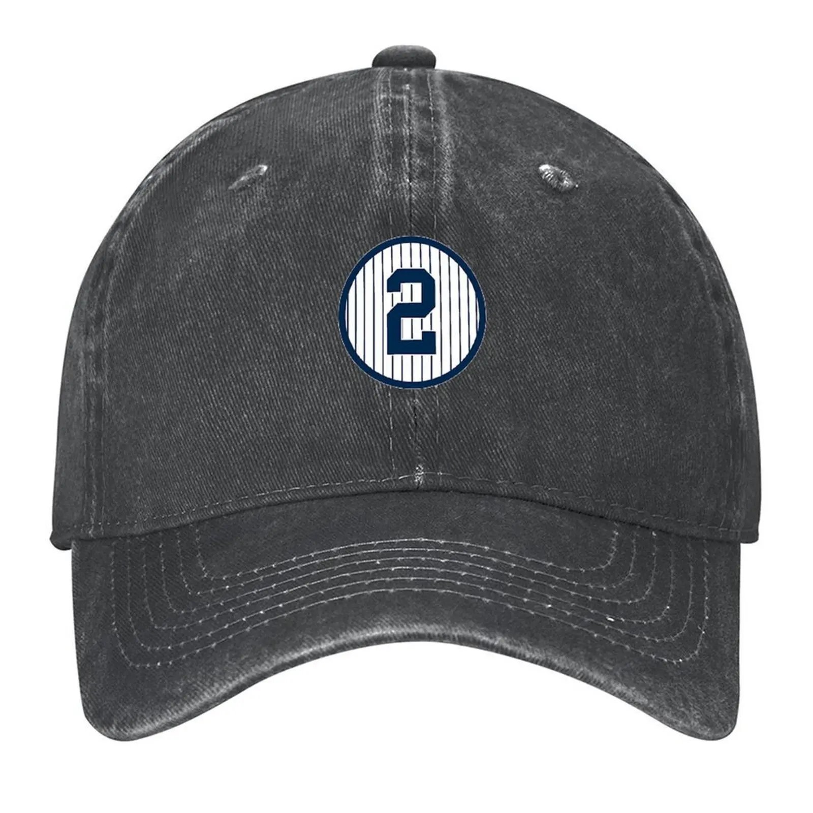 

Derek Jeter - Number 2 Baseball Cap Unique hats Rave Funny hats Sunscreen Boy Women's