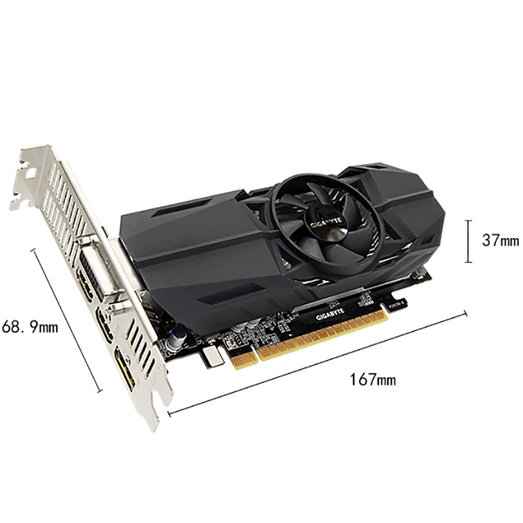 GTX 1050Ti OC Low Profile 4G 1303-1442MHz/7008MHz 4G/128bit gaming graphics card