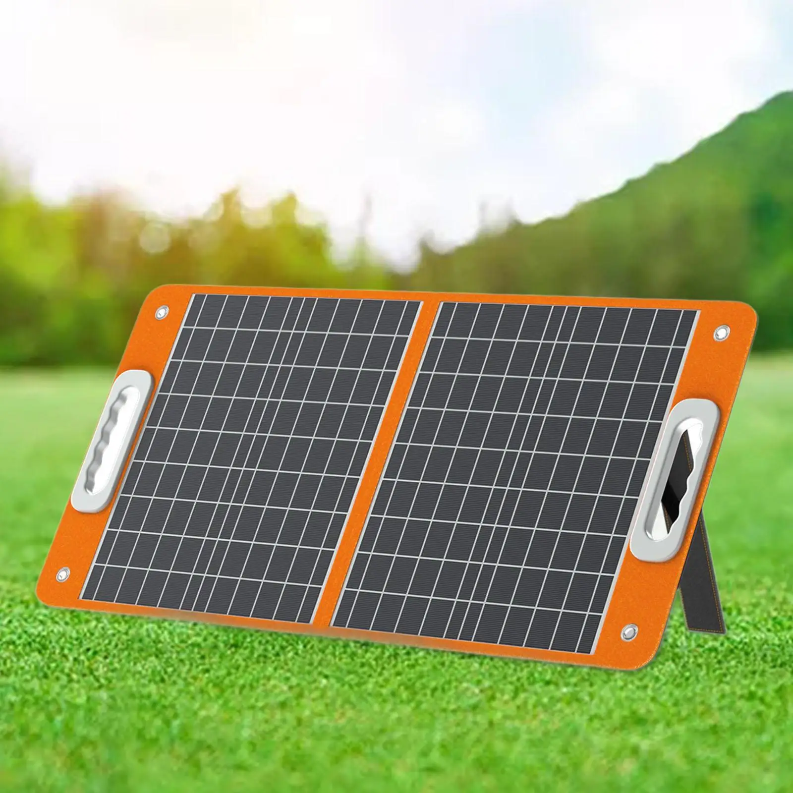 

60W Solar Panel Folding Power Station Waterproof Portable Solar Charger Solar