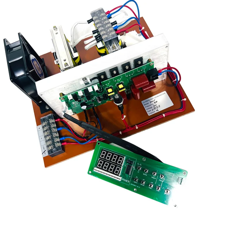 900 Вт, 28 кГц до 40 кГц, комплекты ультразвуковых генераторов с регулируемой частотой для интеллектуального ультразвукового очистителя волн, посудомоечной машины