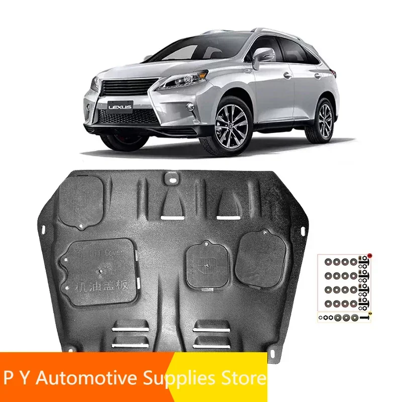 

For Lexus RX350 2013-2015 3.5L 2014 Black Under Engine Guard Plate Splash Shield Mud Fender Cover Mudguard Protector