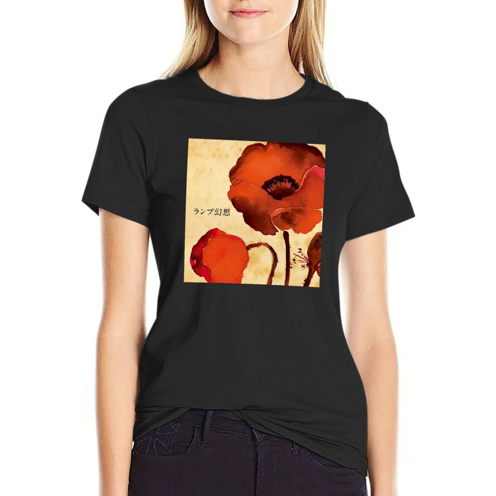 

Gensou - Lamp Band T-Shirt customs aesthetic clothes quick drying heavyweights Women clothing