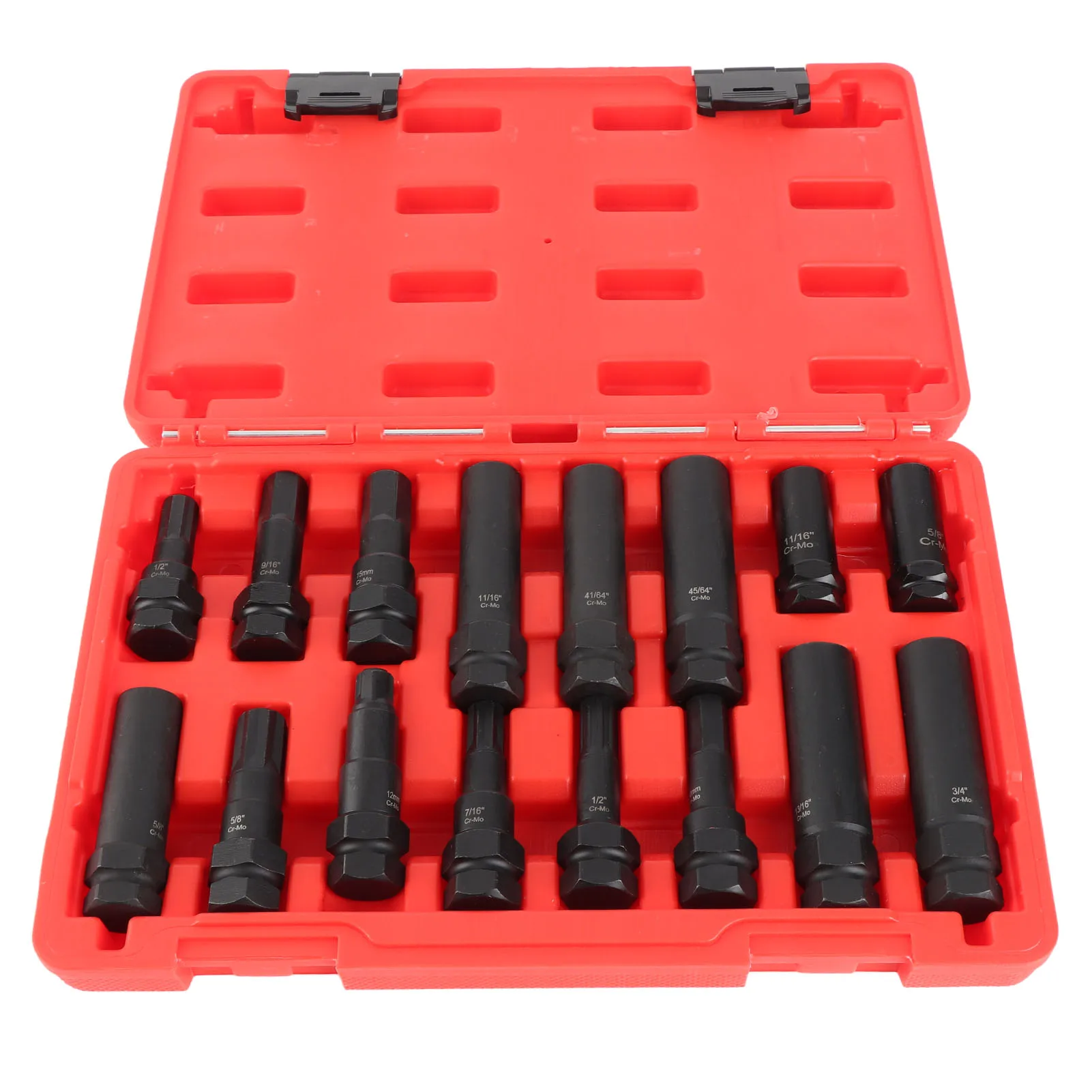 

16-комп. стопорный наконечник для автомобильного колеса, гайка, мастер-набор, набор инструментов для снятия ключа с пластиковым корпусом