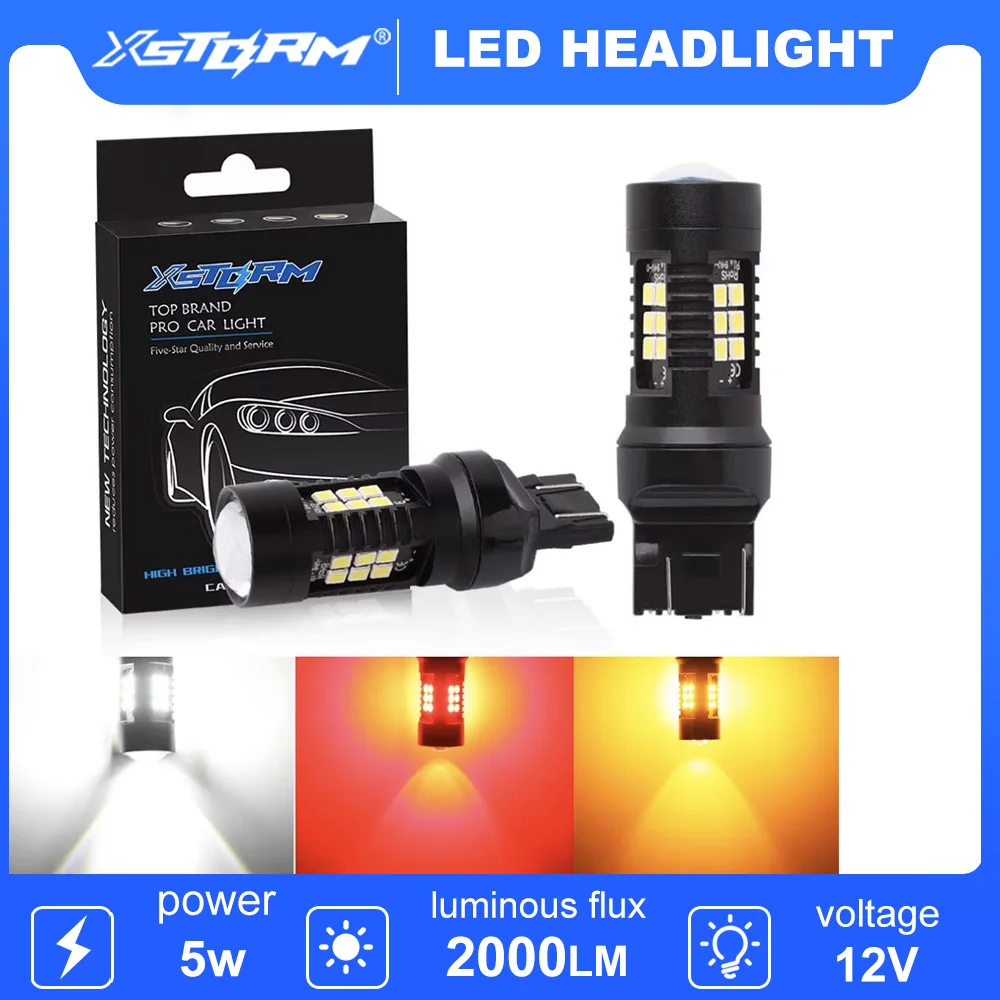 yZ[z1 T20 LEDCg W21W W21/5W 7440 7443 SRCK LED LoX ԗpVOiCg ECJ[v obNAbv o[XCg zCg CG[ bh