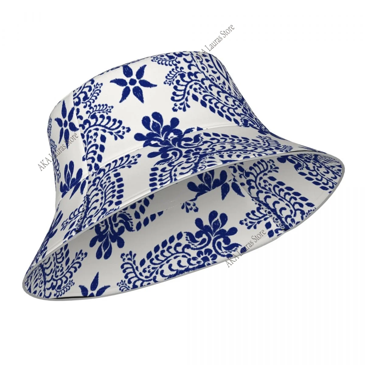New Fisherman's Hat Unisex Fashion Aztec Style Baroque Bob Cap Windproof outdoor Reflective Bucket Hat