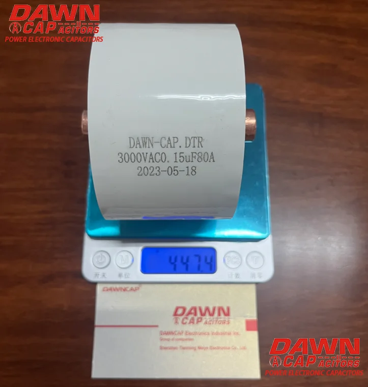 

DAWNCAP DTR 0.15UF 3000VAC 80A Resonant Capacitor 93*55MM M8