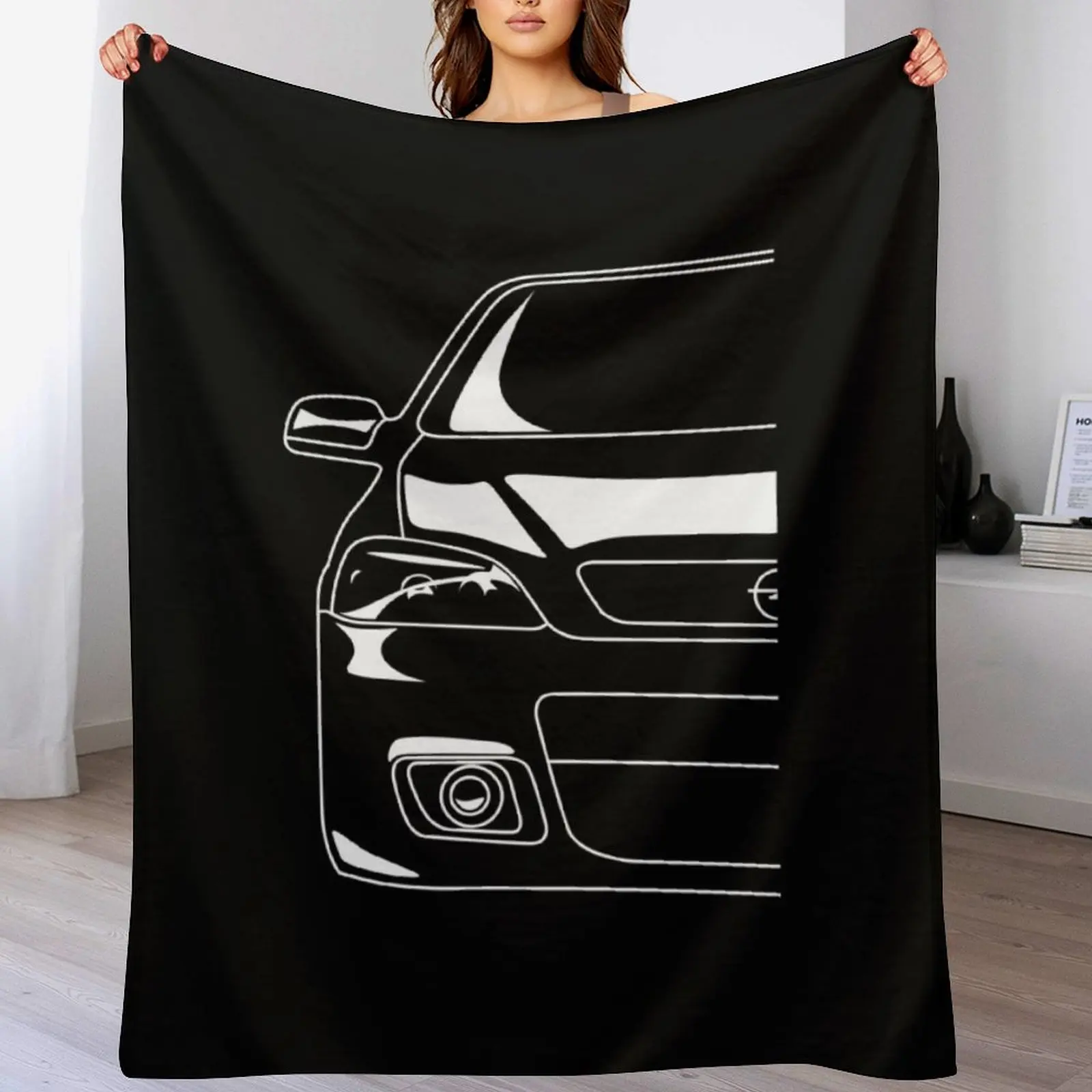 

Astra G OPC Front Throw Blanket Decorative Beds valentine gift ideas Flannel Fabric Blankets
