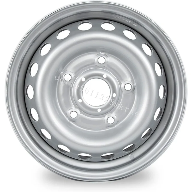 

New 16-inch single-lap OEM replacement silver paint trailer and car 16x6.3-inch size