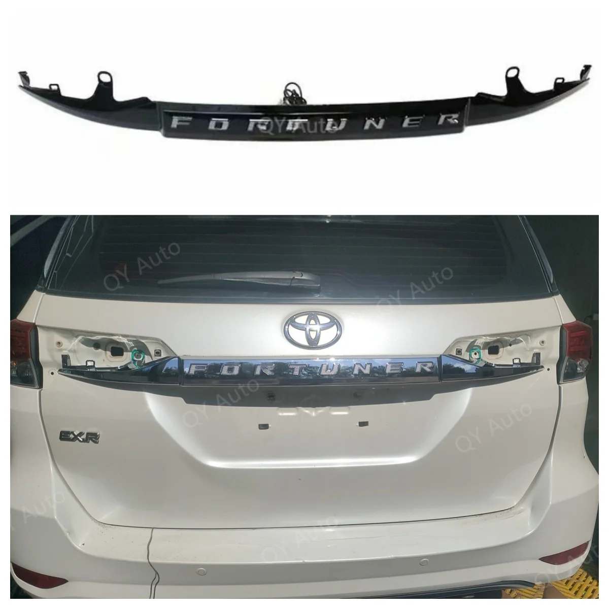 

LED Tail Lamp Through-Tail Light Led Tail Gate Strip For Toyota Fortuner 2016-2020 Body Kit With Running Light And Brake Light