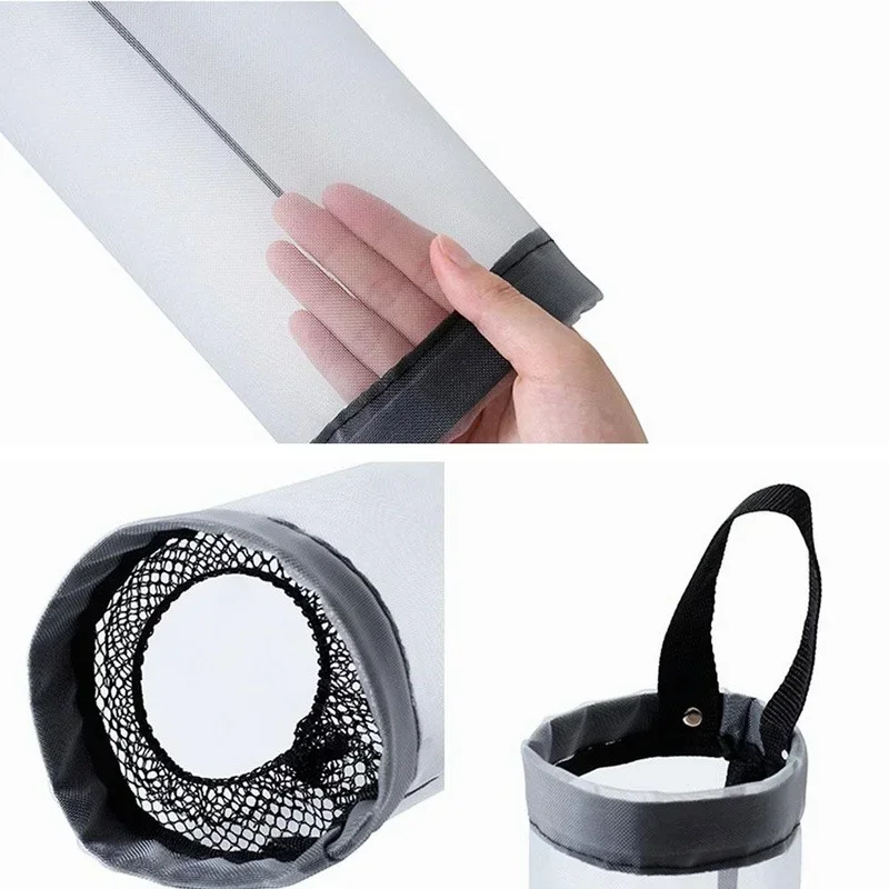 Kitchen Home Mesh Dispenser Organizer Trash Bags Holder Bag Storage Bag Garbage Bags Grocery Holder Home Garbage Organizer