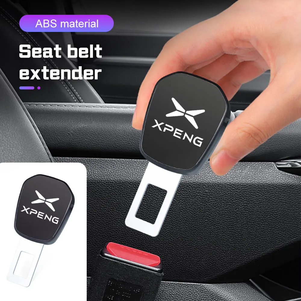 

2026 For Xpeng G6 P7 P7i G9 P5 G3 G3i X9 X2 N5 F30 Car Seat Belt Clip Extension Lock Buckle Plug Extender Adjustable Accessories