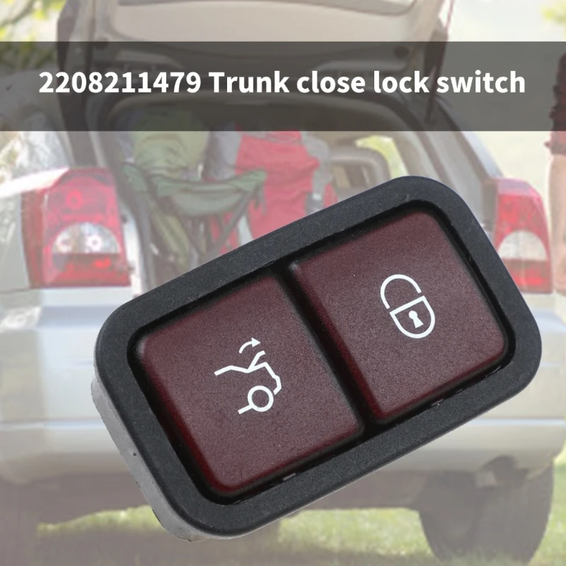 Auto Tailgate Lid Button 2208211479 High Sensitivity Trunk Accessory for W205 W218 R231 W221 C250 C300 C350 CL550 CL600 J60F