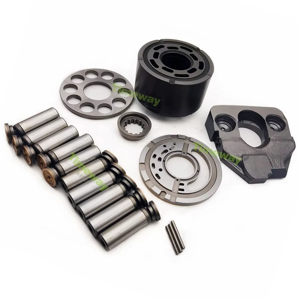 

Комплектующие для гидравлического насоса PC55: Запчасти для ремонта насоса экскаватора Komatsu PC55MR, поршневой насос, роторная группа, артикул 708-3S-00872