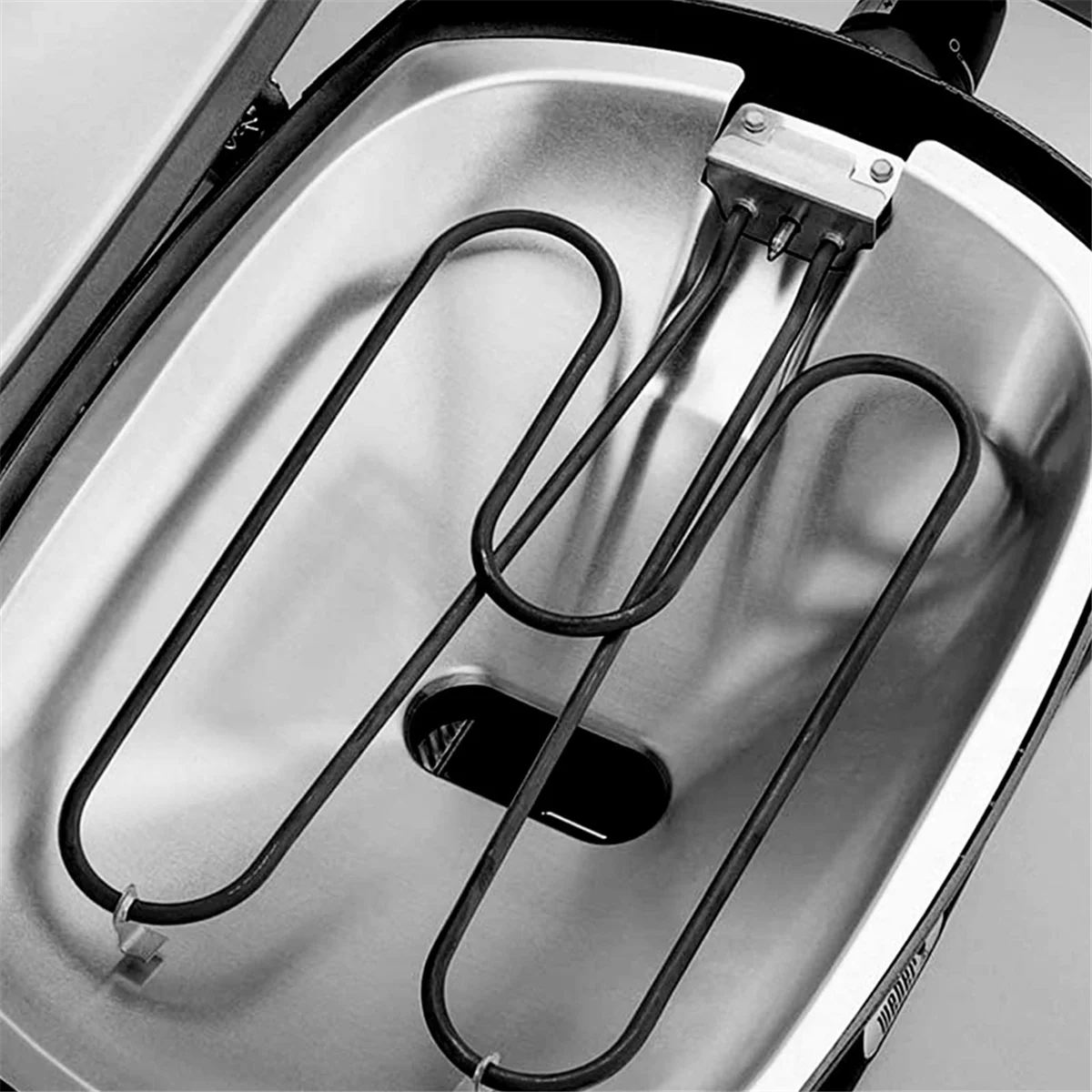 

2025 New- For Heating Element 66816 European Standard 230V2200W Steel SUS840 Suitable for Barbecue Grill Q240Q2400 EU Plug