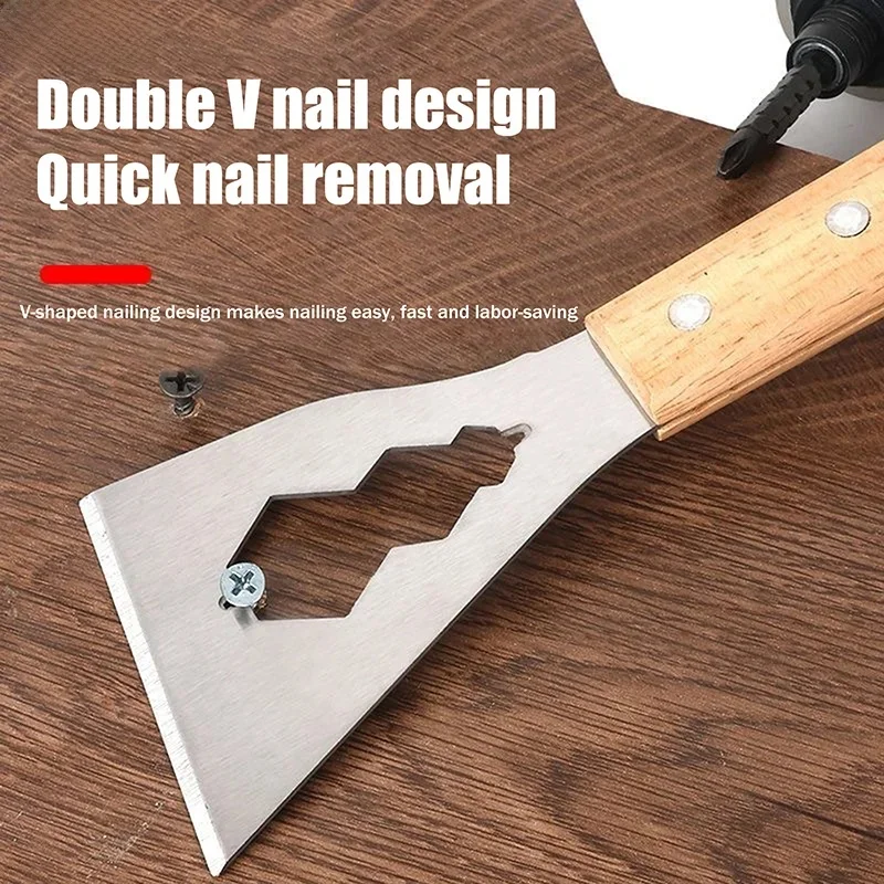 Ash Scraper Decoration Shovel Multifunctional Extra-thick Hanging Knife Cleaning Knife Stainless Steel Cement Shovel Tool