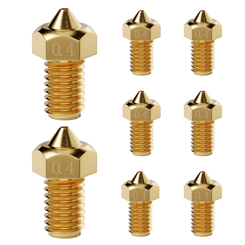 

0.4mm Brass Nozzles 3D Printer Hot End 0.4mm Brass Nozzles for Anycubic kobra ,kobra Neo,kobra go,Mega,Mega s,Mega pro,Mega x