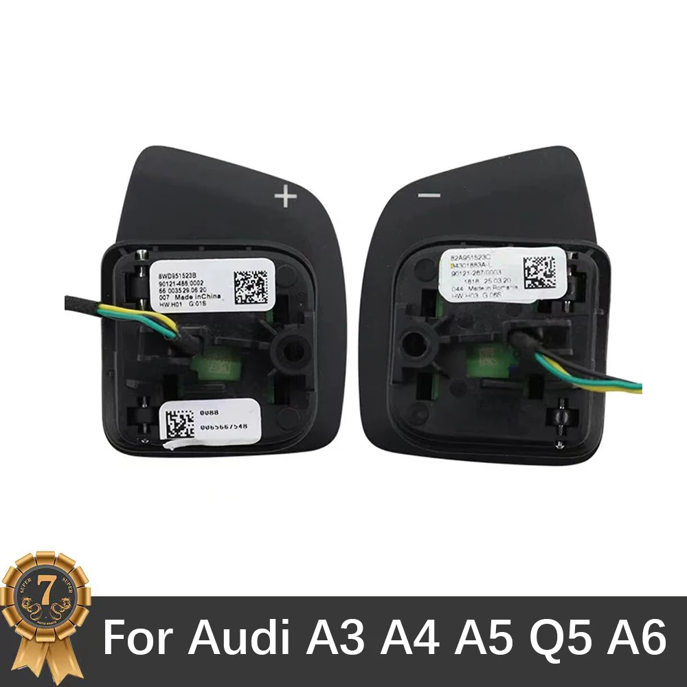 

For Audi A3 A4 A5 Q5 A6 Steering Wheel Shift Paddles Assembly Accessories