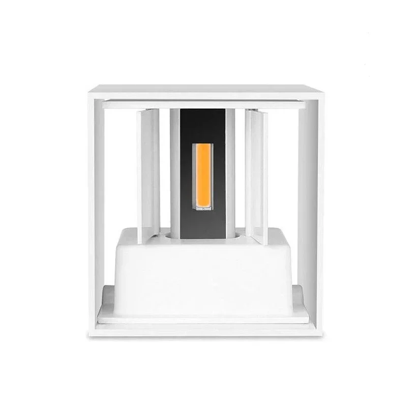 

Modern Waterproof 7W indoor outdoor Led Wall Lamp Aluminum Adjustable Surface Mounted Cube Led Garden Porch Light