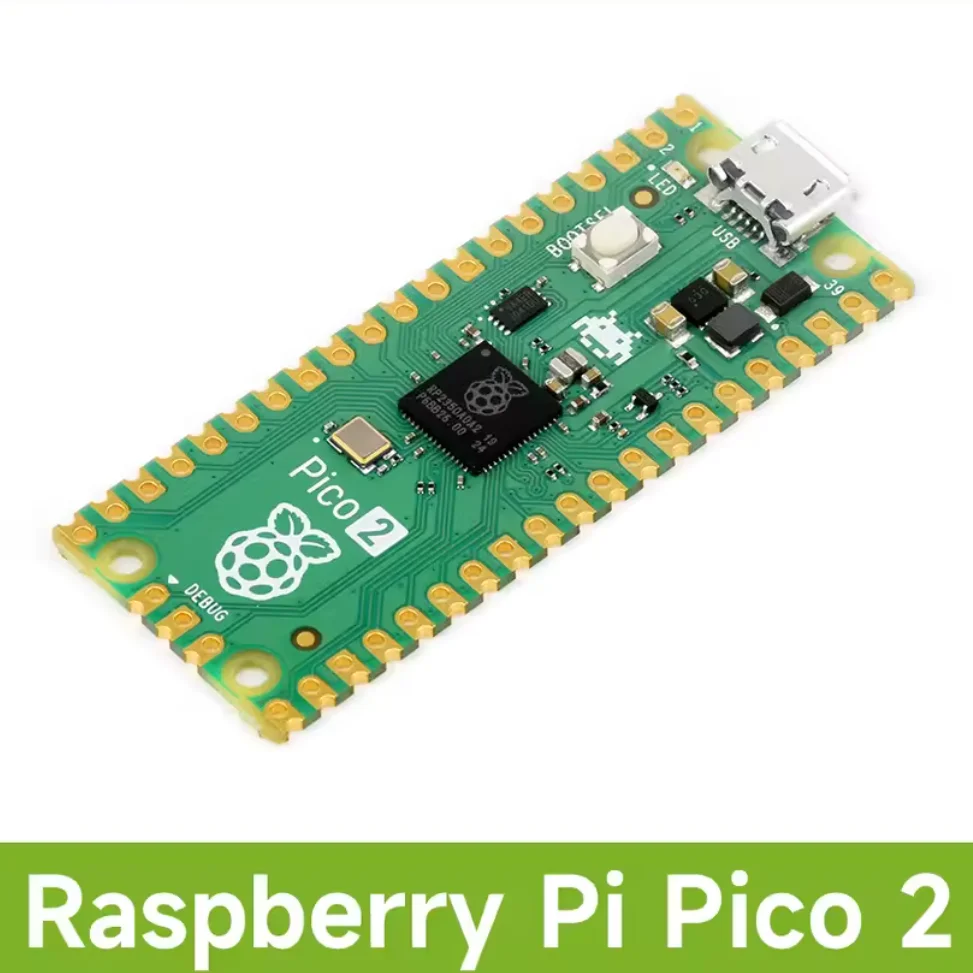 Raspberry Pi Pico 2 / 2W / 2WH/ 2H RP2350 USB A Pico 2W ARM-M33 And RISC-V Hazard3 Wi-Fi4 Bluetooth5.2