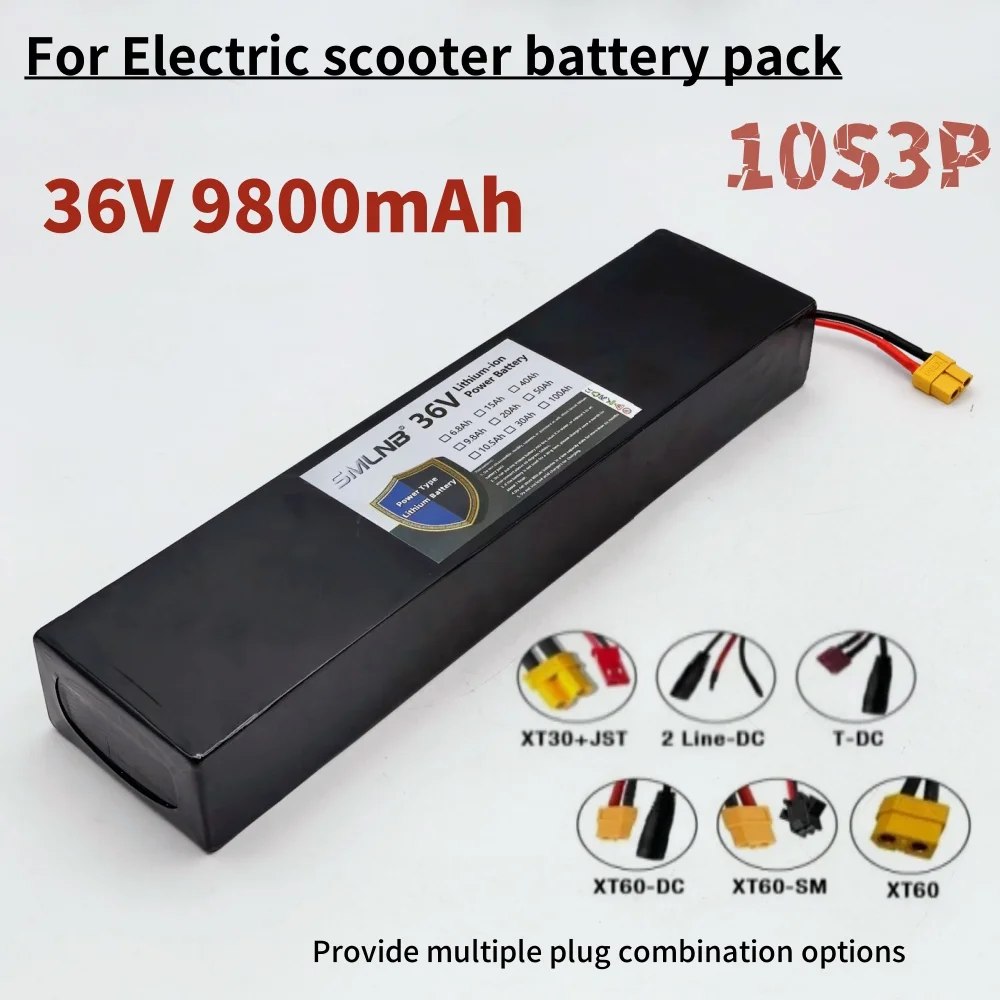 

10S3P 36V 9800mAh 100% Brand New Lithium-Ion Rechargeable Battery Suitable for Electric Products Such as Scooters Battery