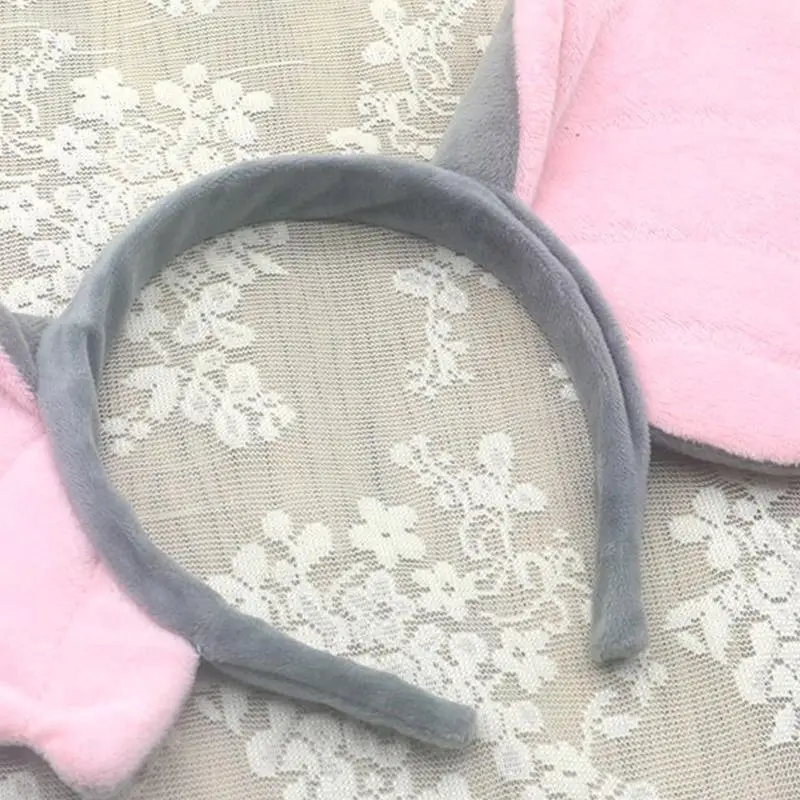 39BB 1/4 olifantenkostuumset olifantoorhoofdband staart strik rok voor kinderen