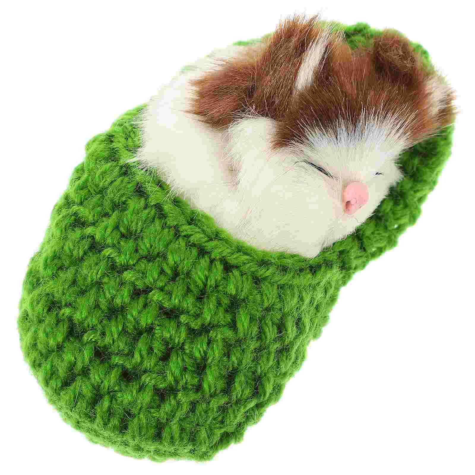 

Catnip Toys for Cats Animal Sleeping Slipper Decorate Meows Sounds Hand Child Plush