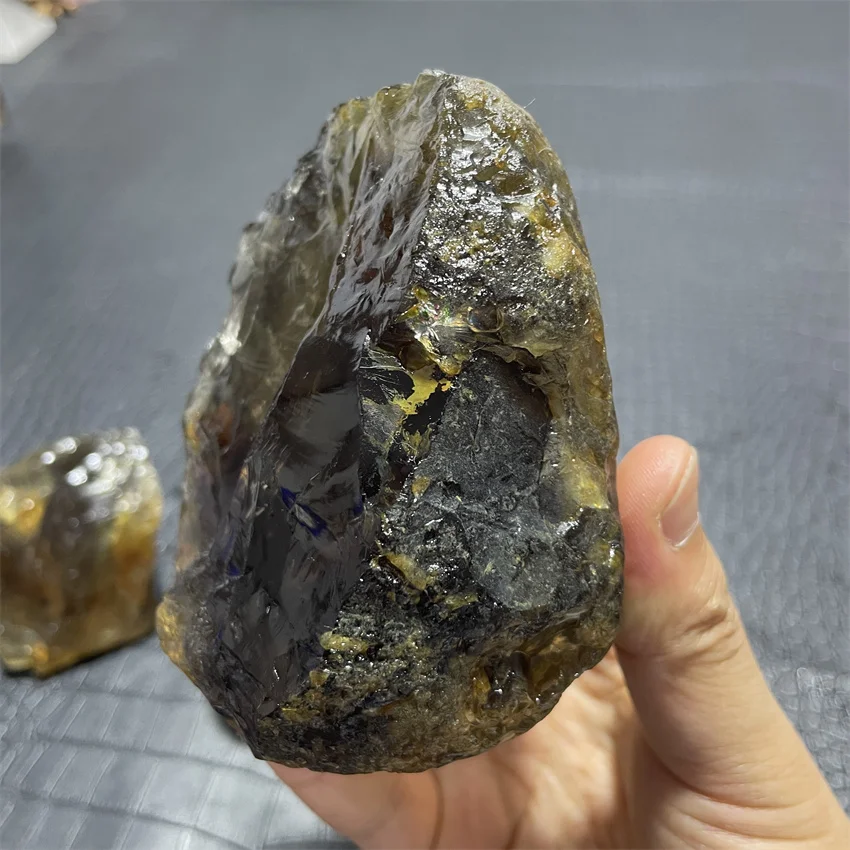 Natural Raw Rock Smoky Quartz Bulk Stacked Crystal Rough Stone For Jewelry Making