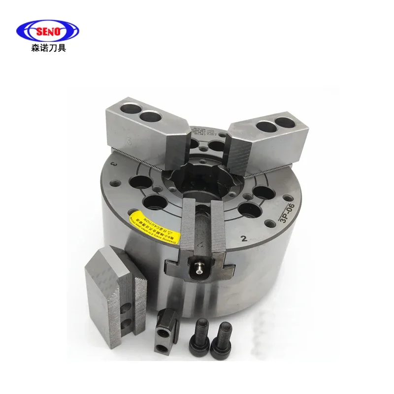 High Speed Hollow Power Hydraulic Lathe 3 Jaw Chuck 110/135/169/210/254/304mm