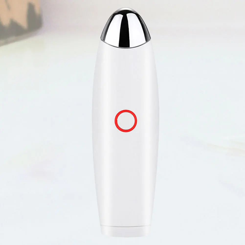 コンパクトなUSBアイマッサージャー 振動アイケアデバイスで吸収と循環を向上 軽量で持ち運びに便利 ホワイト