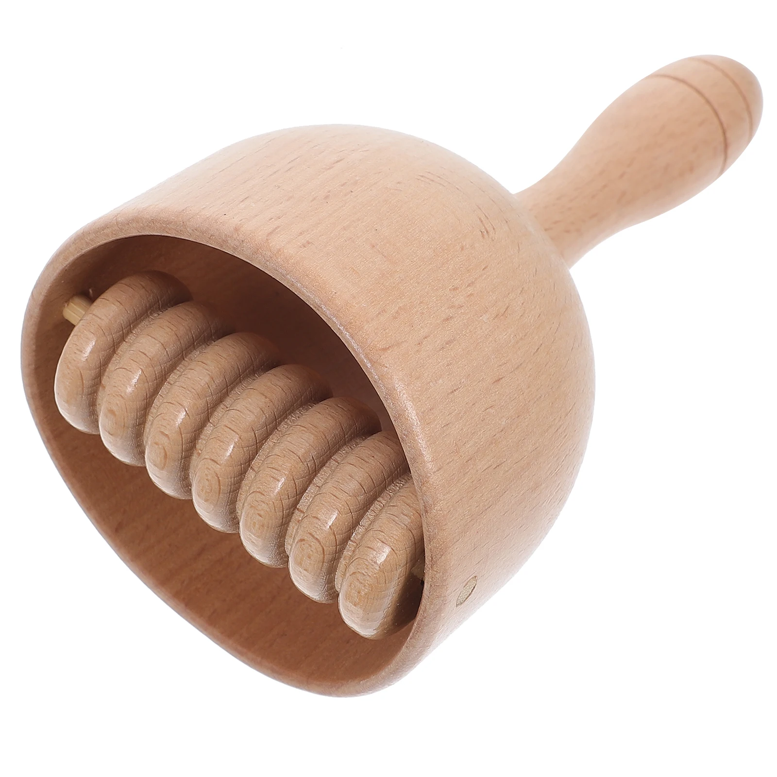 

Roller Massage Stick Belly Fascia Lotus Tree Wood Back Massager Muscle for Fitness