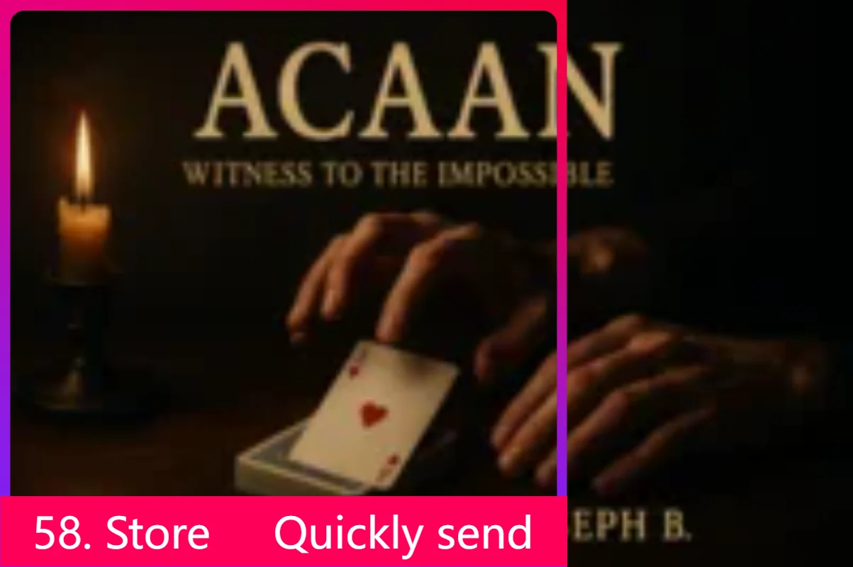 

Новинка ACAAN 2025 года, Witness to the Impossible от Джозефа Б. - Волшебные трюки (58 Загрузка в магазине)