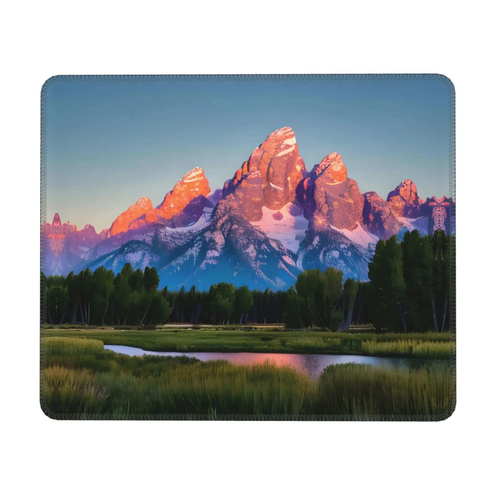 

High Quality Beautiful Scenery Printing Lock Edge Gaming Mousepad Gamer Mouse Mat Keyboard Mats Desk Pad Mousepads 30x25cm