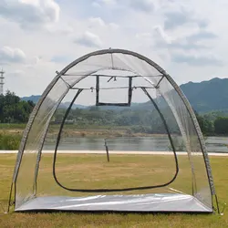 Weather Resistant Outdoor Clear Tent for Bike Trip Camping Picnic Winter Sports Transparent Fishing Shelter Garden 4 Season
