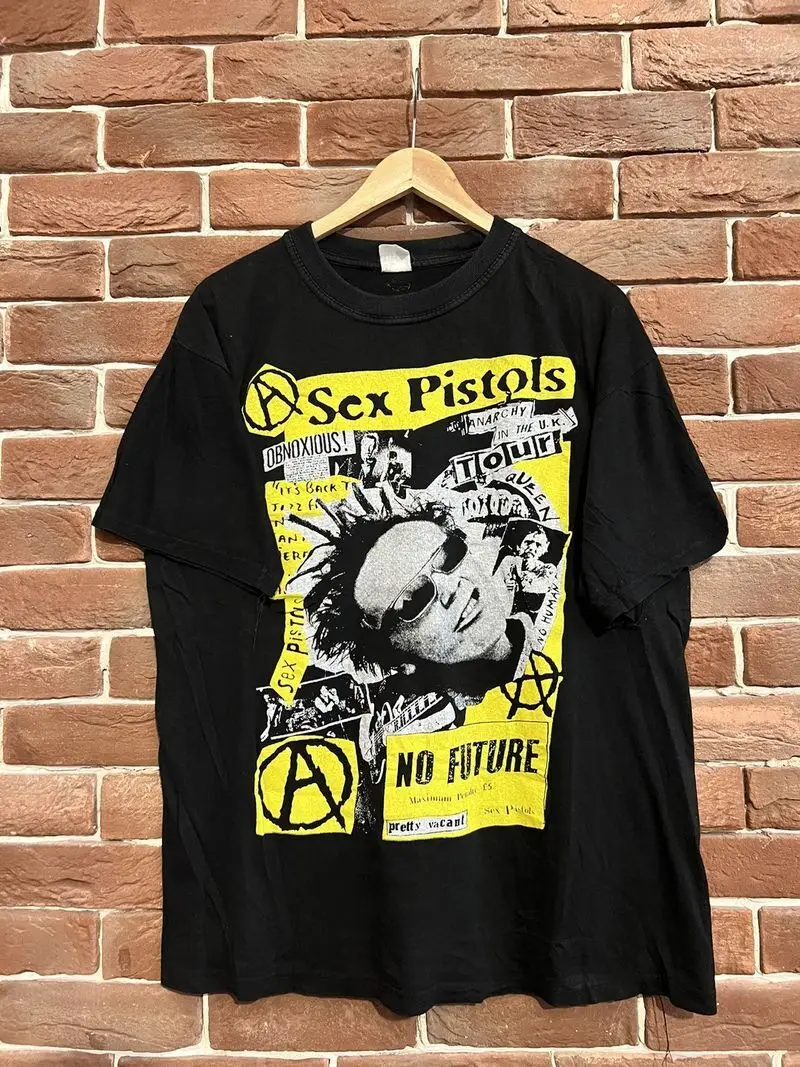 90s Sex Pistols Sid Vicious Vintage Punk Band T Shirt Reprint S 5XL KH4331