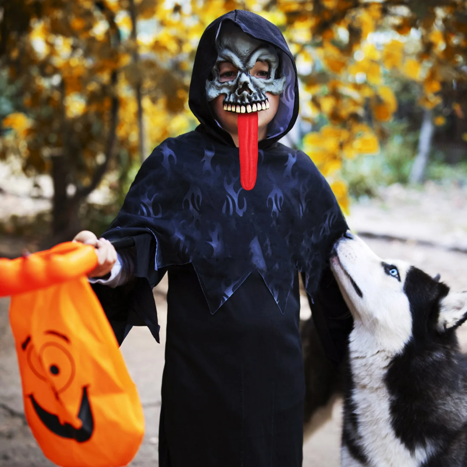 

Fake Tongue Realistic Soft Simulation Prank Prop Halloween Festival Trick Decor Fake Prop Simulation Model Prank