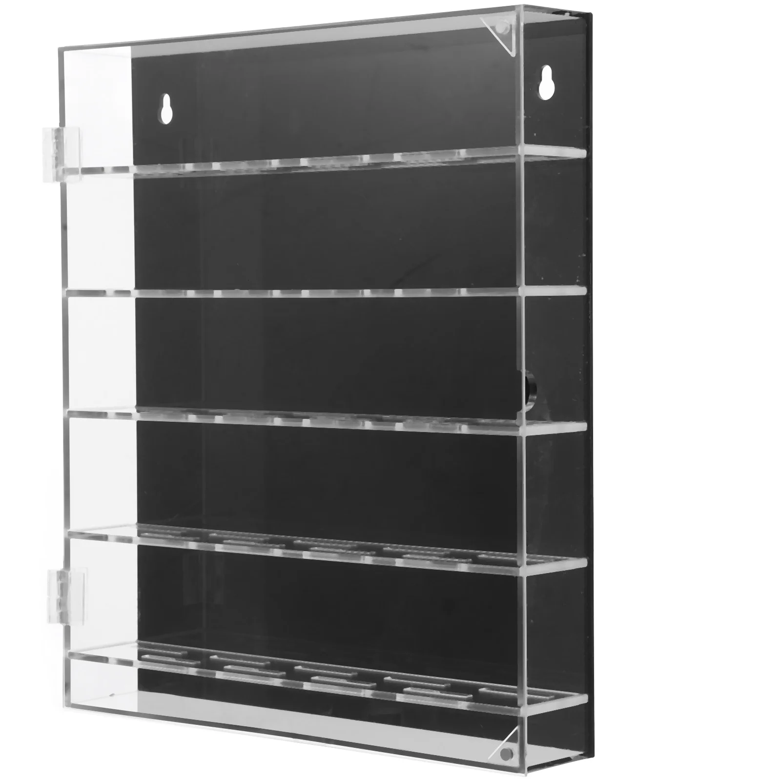 Challenge Coin Display Case Transparent Acrylic Durable Photo Jewelry Storage Box Home Office Medal Display Frame 260x300x50mm