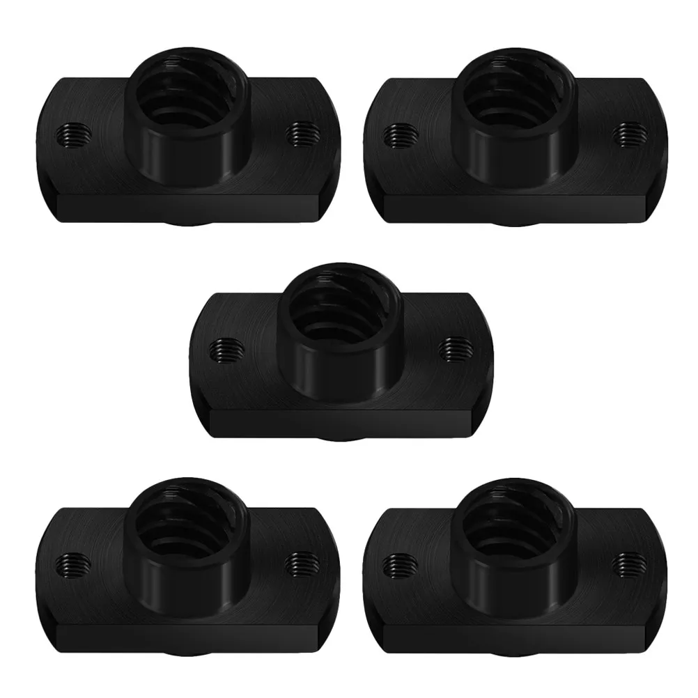 

5Pcs T8 Pom Nut Kit for 3D Printer Lead Screw Replacement High Precision Anti Backlash Trapezoidal Nut Easy Install No