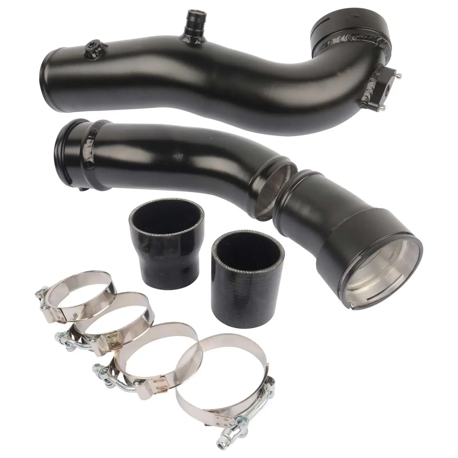 AP03 Charge Pipe+ Boost Pipe Cooling Kit For BMW 535i 640i 740Li F10 F12 F13 3.0L N55