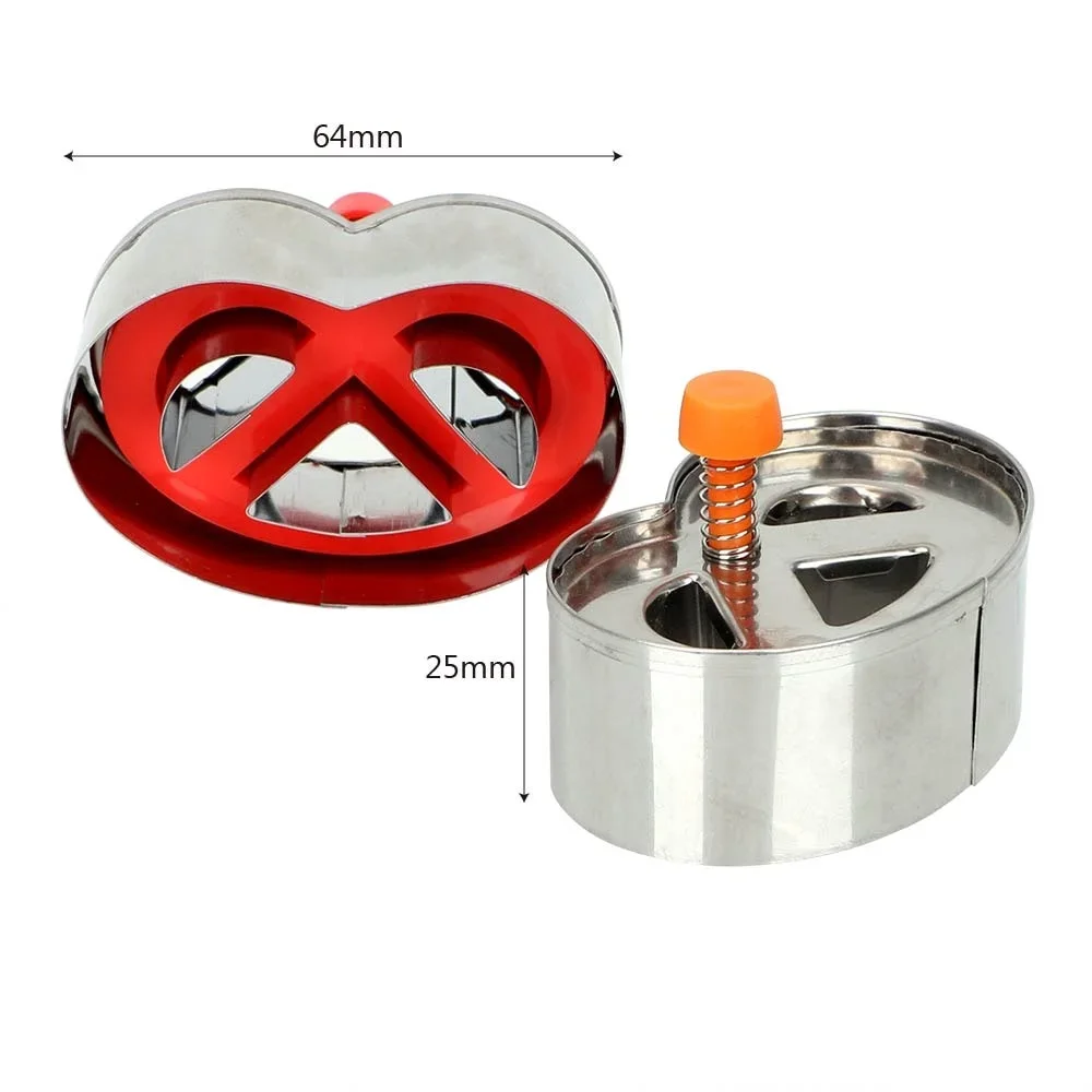 Stainless Steel Cookie Cutters DIY Hand Press Mould Tools Kitchen Gadgets Cake Decoration Fondant Baking