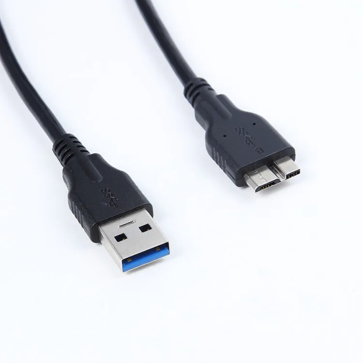 USB 3.0 A Male to Micro B Cable High Speed Data Cord For External Hard Drive Disk